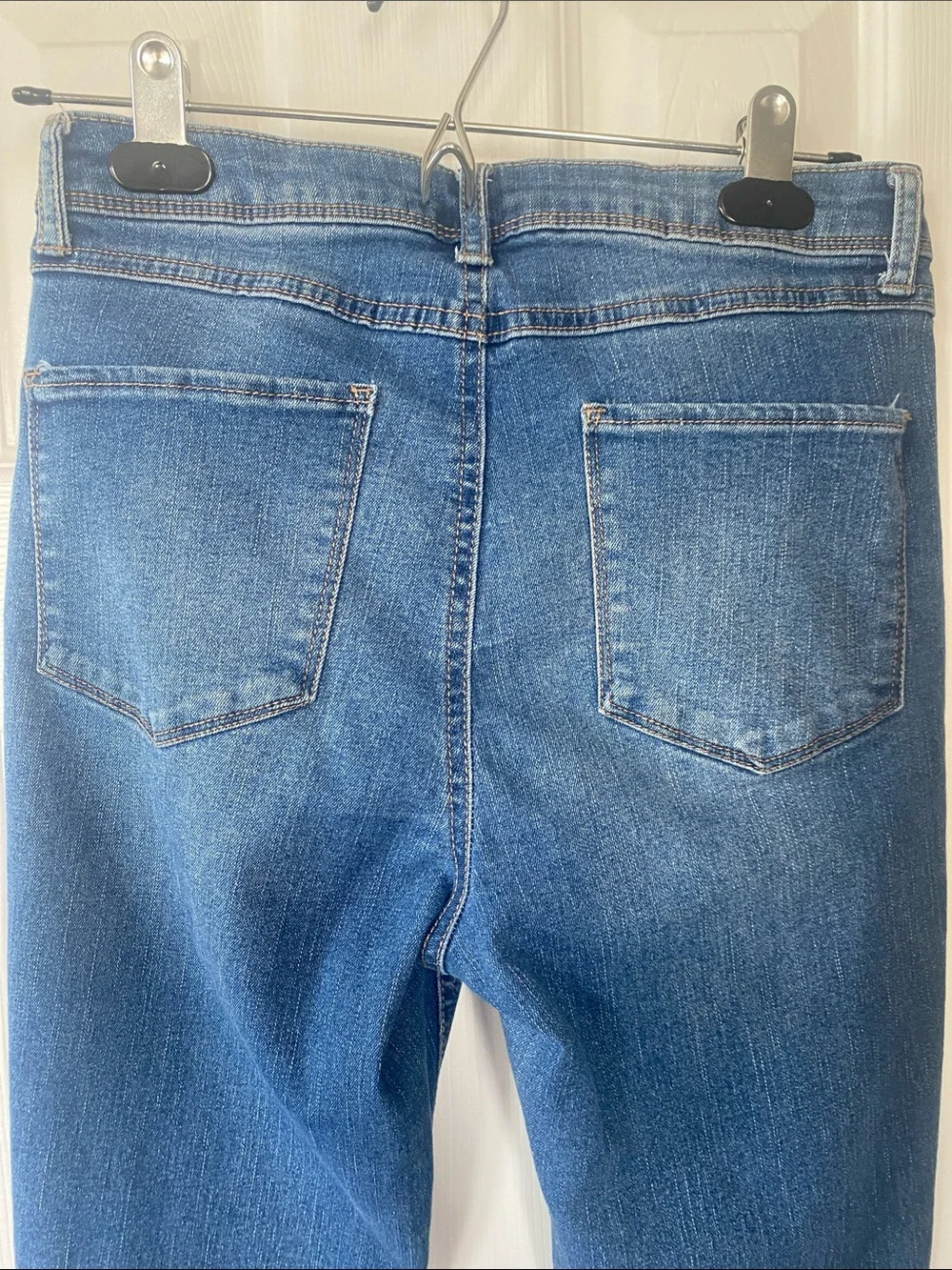 Dip Demim Slim High-Rise Women's Jeans in Medium Blue Sz 6 - Picture 4 of 13